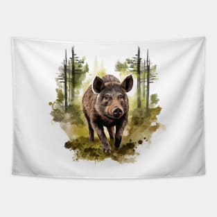 Wild Boar Tapestry