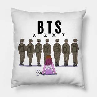 Bangtan going to military Pillow