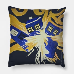 Exploding Tardis Pillow