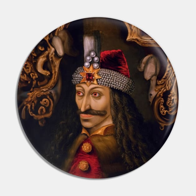 Vlad The Impaler | Vlad Tepes | Count Dracula Pin by Samuel John