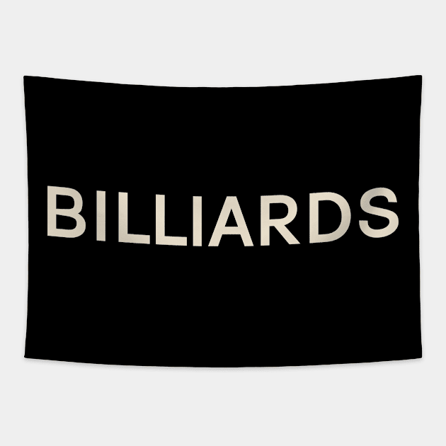 Billiards Hobbies Passions Interests Fun Things to Do Tapestry by TV Dinners