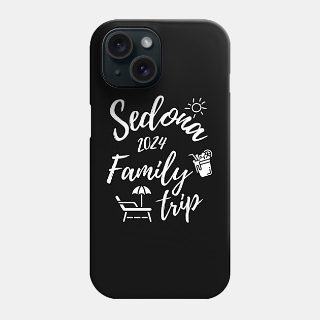 Sedona Family Trip 2024 Arizona Vacation Fun Matching Group Design Phone Case by OriginalGiftsIdeas