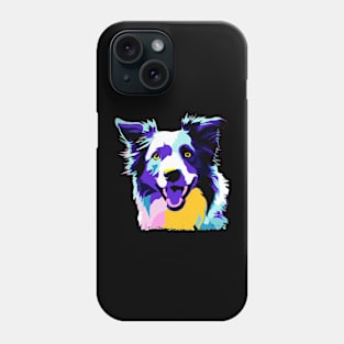 Border Collie Pop Art - Dog Lover Gifts Phone Case