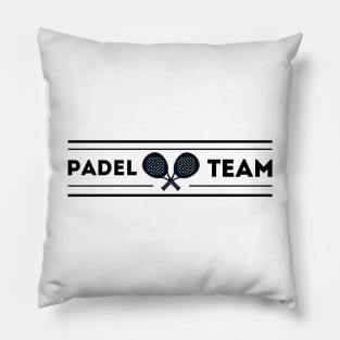 Padel T-Shirt / Padel Team Shirt Pillow