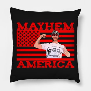 Mayhem America Pillow