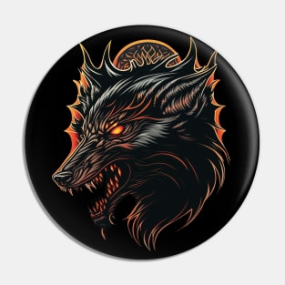 Fearless Fenrir Pin