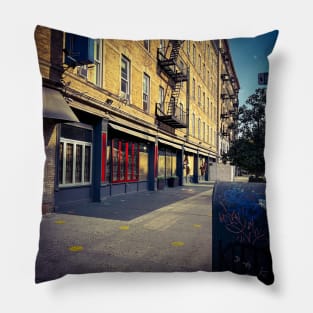 Harlem Manhattan St Nicholas Avenue NYC Pillow