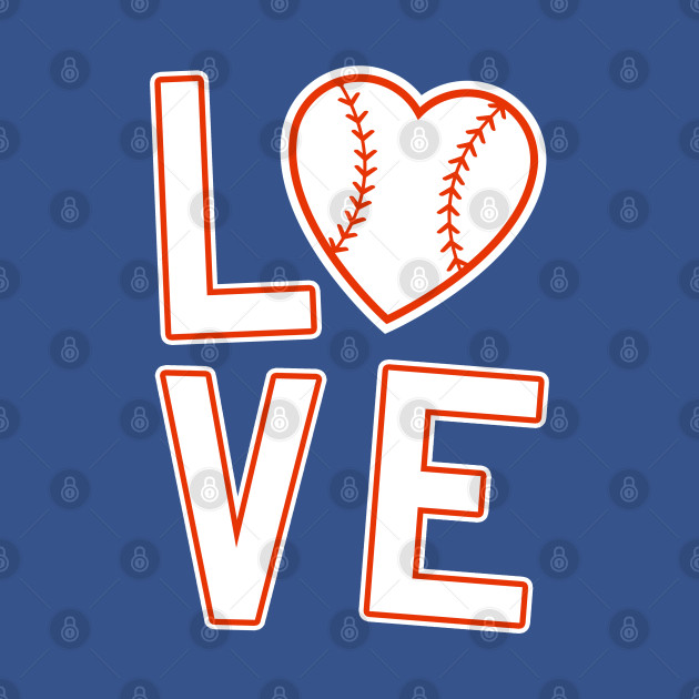 Disover LOVE Baseball - Love Baseball - T-Shirt