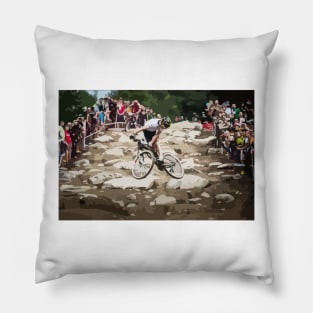 Nino Schurter Whip Painting Pillow