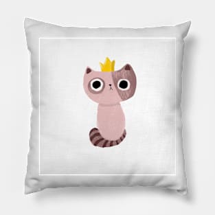 Kitten King Pillow