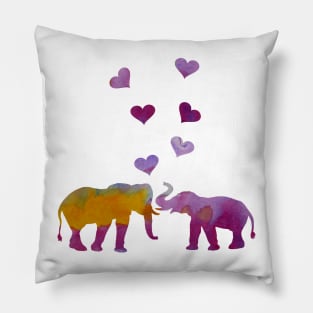 Elephants Pillow