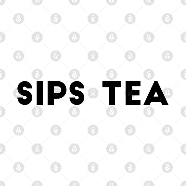 Sips Tea by WildSloths