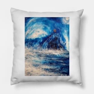 The cavern of the ice Queen Pillow