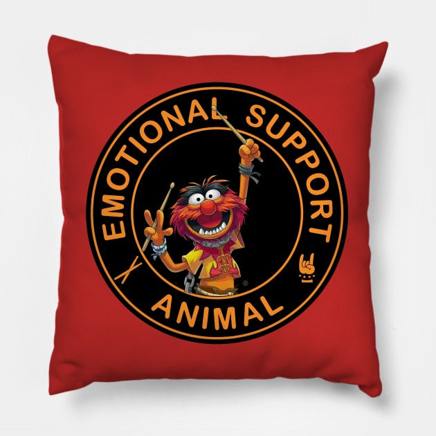 Emotional support animal Pillow by projeksambat