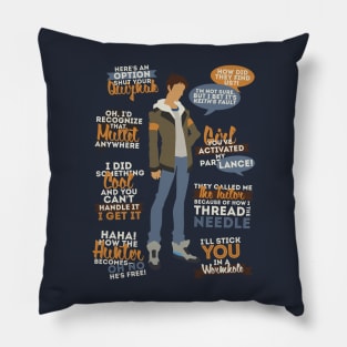 Lance Quotes Pillow