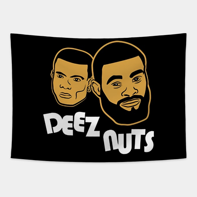 Deez Nuts Tyron Woodley & Din Thomas Tapestry by jasminerandon69