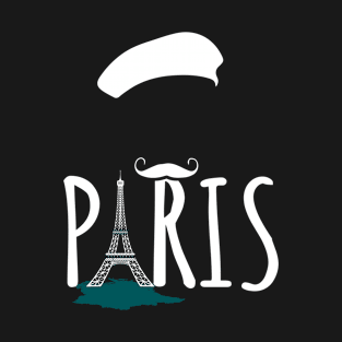 French Baret Paris T-Shirt Funny Gift for men women boy girl T-Shirt