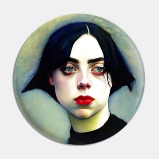 "a painting of "billie e" by "gustav klimpt" Pin