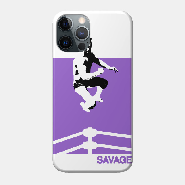 SAVAGE TOP ROPE - Wrestling - Phone Case