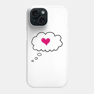 Heart Thought Bubble Phone Case