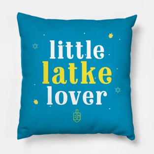 Little Latke Lover Hanukkah Cute Pillow