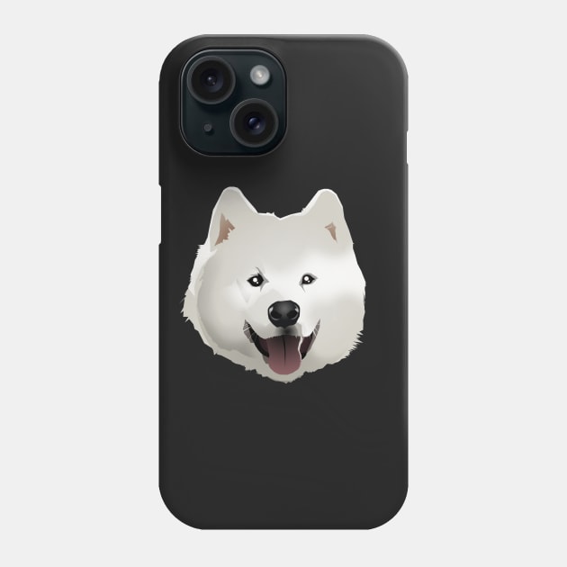 samoyed is my spirit dog Phone Case by k4k7uz