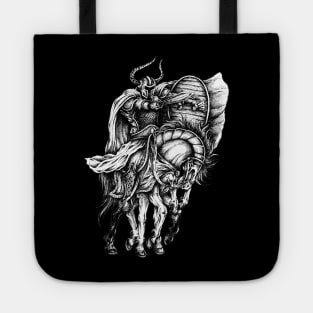 Knight on horse Tote