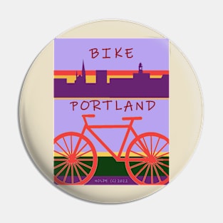 Bike Portland Pin