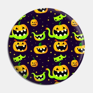 Festive Pumpkins Pin