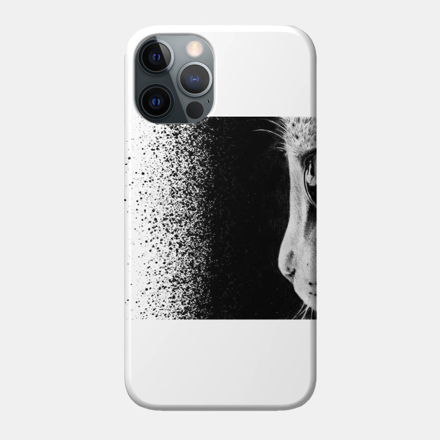 Cat Portrait Profile - Cats - Phone Case