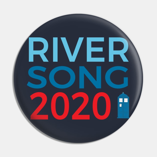 River Song 2020, Doctor Who Pin by nerdydesigns