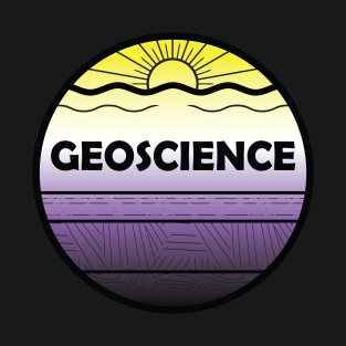 Nonbinary Pride Geoscience Cross Section T-Shirt