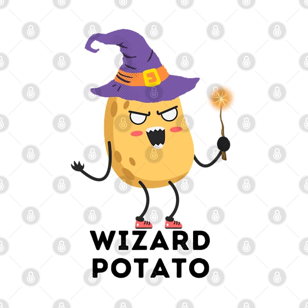 Wizard Potato by Zero Pixel