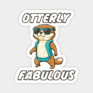 Otterly Fabulous | Party Otter Magnet