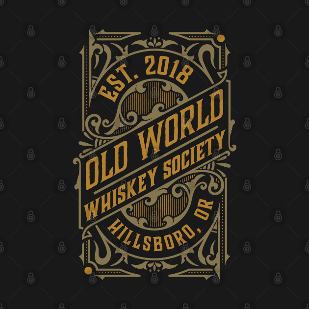 OWWS Hillsboro Logo chest & back by Old World Whiskey Society