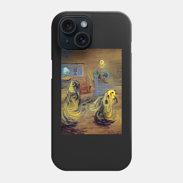 SPOOKY JAPANESE GHOSTS RETURN HOME ON HALLOWEEN Phone Case by sailorsam1805