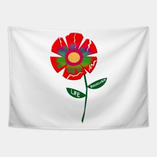 The Resistant Red Rose Tapestry