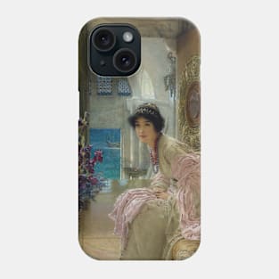 Watching And Waiting by Lawrence Alma-Tadema Phone Case