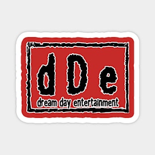 DDE Dream Day Entertainment Red shirt logo Magnet