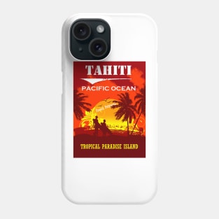 TAHITI Tropical Paradise Island Phone Case