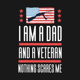 I'm A Dad Grandpa And A Veteran T-Shirt