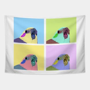 pop art cockatiel Tapestry