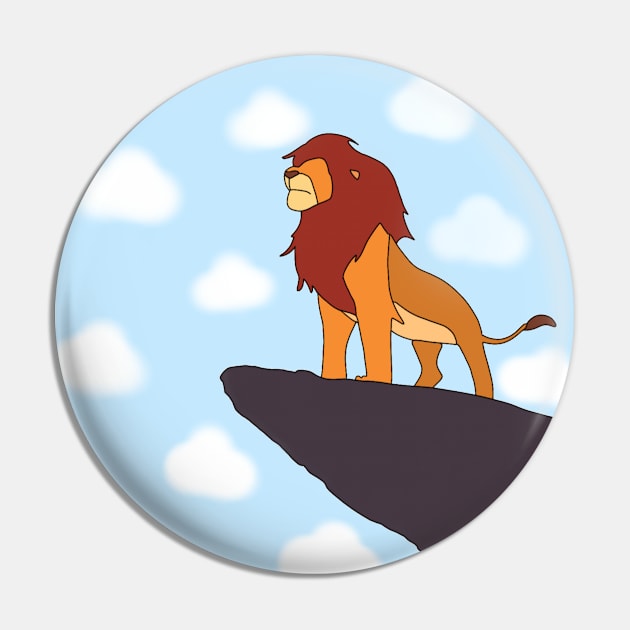 The lion king Pin by Hundred Acre Woods Designs