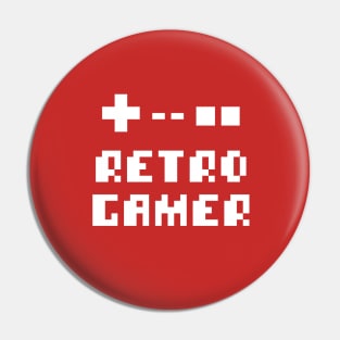 Retro Gamer Pin