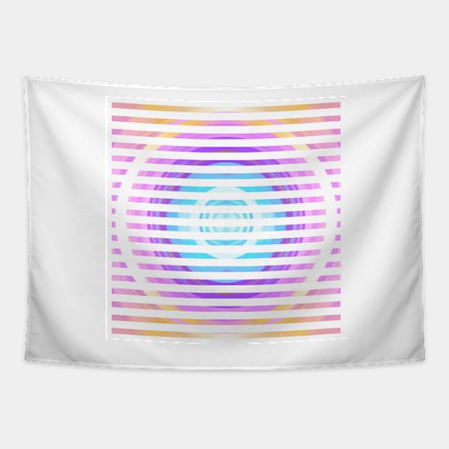 Vortex 011 Bright Edition Blinds Version Tapestry by AstroRisq