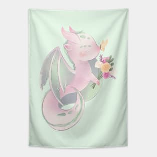 SPRING DRAGON Tapestry