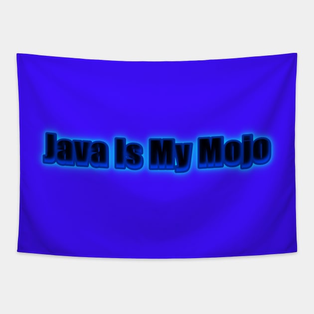 Java Is My Mojo Tapestry by Creative Creation