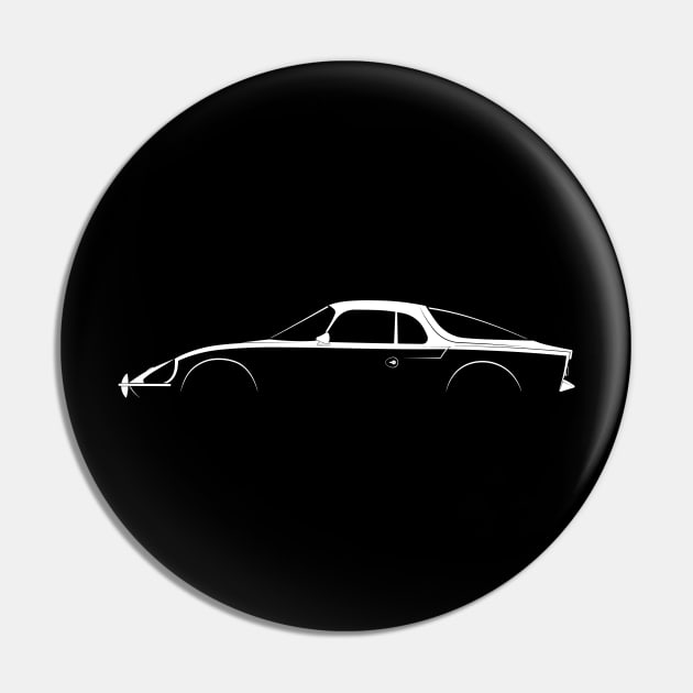 Matra Djet Silhouette Pin by Car-Silhouettes