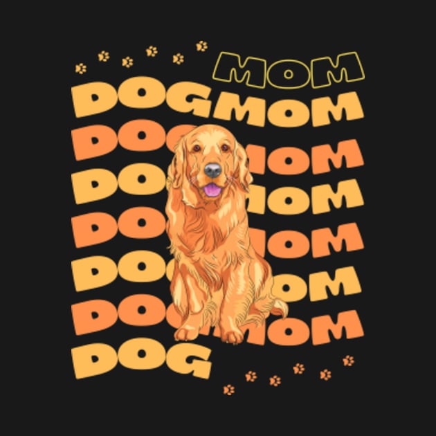 Golden Retriever  Dog Mom Show off your love for your furry companion with this cute by JasonShirt