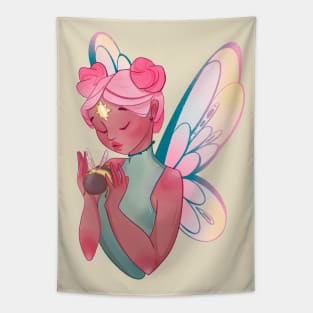 Fairy bee girl Tapestry